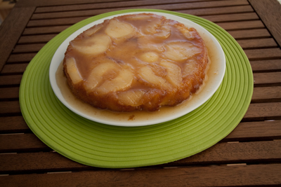 Spicey pear cake