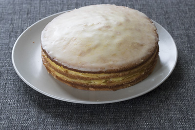 Lemon Curd cake